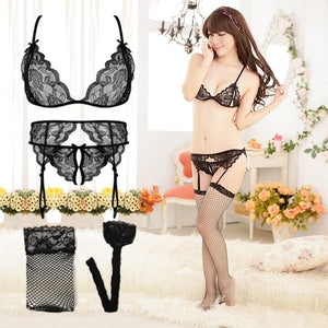 4Pcs Set Lingerie