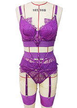 Carica l&#39;immagine nel visualizzatore di Gallery, Set LACE Push up Lingerie