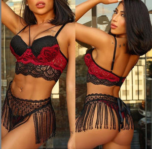 Set 4 pezzi lingerie (<16gg)