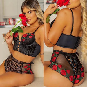 Set 4 pezzi lingerie (<16gg)