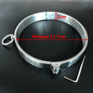 2020 Horseshoe Hi-Q Stainless Steel Handcuffs,Metal Wrist Cuffs Fetish Slave Manacle Bondage BDSM Sex Toys for Women Man Couples