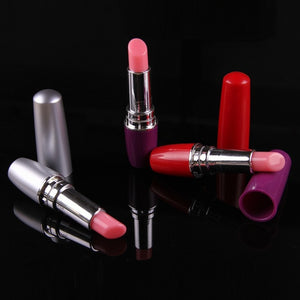 Lipsticks Discreet Mini Electric Bullet Vibrator - Rossetto Mini Vibratore Tascabile