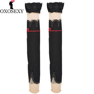 Stockings with Lace - Calze Autoreggenti con Merletto