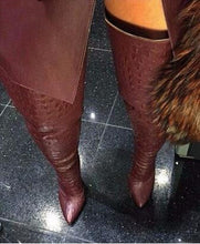 Carica l&#39;immagine nel visualizzatore di Gallery, Crocodile Boots - Stivali Coccodrillo
