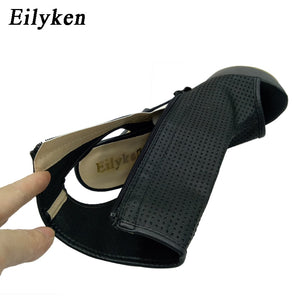 Fashion Sandals Pumps Peep Toe Cut-outs - Décolleté a punta scoperta con sandali alla moda