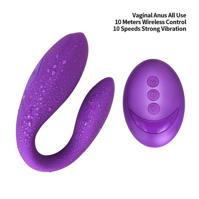 Double-head Vibrator wifi 10Speed - Vibratore wifi doppia testa (<16gg)